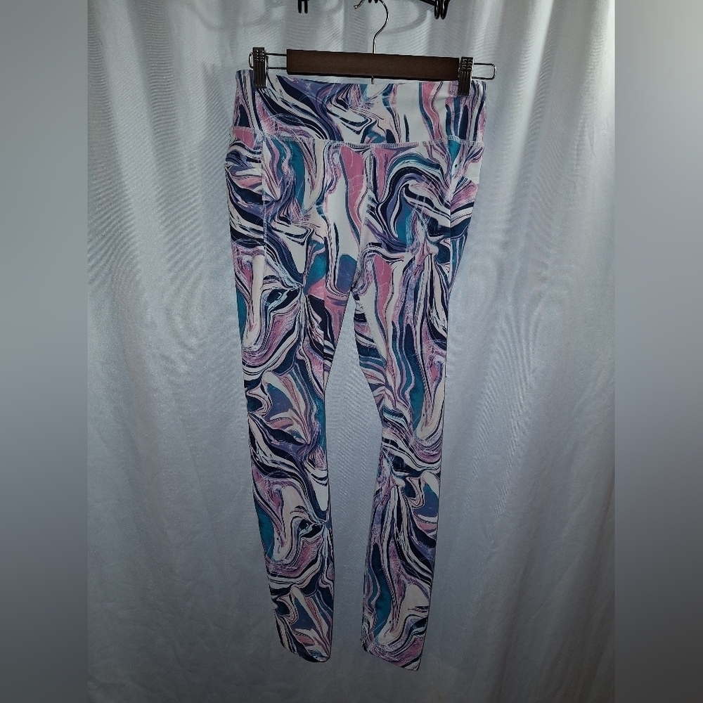 Avia multi-colored multi-design girls  leggings with pockets XXL (18)